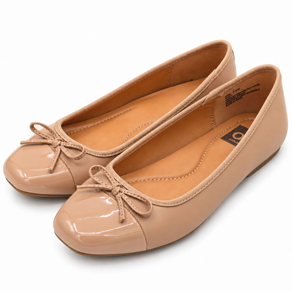 Moxy Women’s Ballet Flats Classic Slip On Shoes Cafe Brown Pick Size DW624783